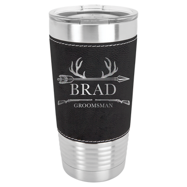 20oz Groomsmen Tumbler- custom tumblers for groomsmen